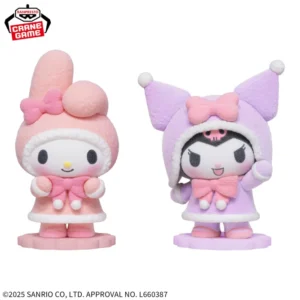 SANRIO - MY MELODY & KUROMI Fluffy Puffy Figure