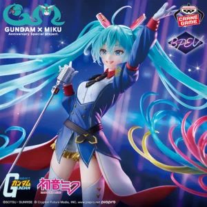 GUNDAM 45TH ANNIVERSARY x HATSUNE MIKU (Gundam Collaboration) BANPRESTO EVOLVE Figure